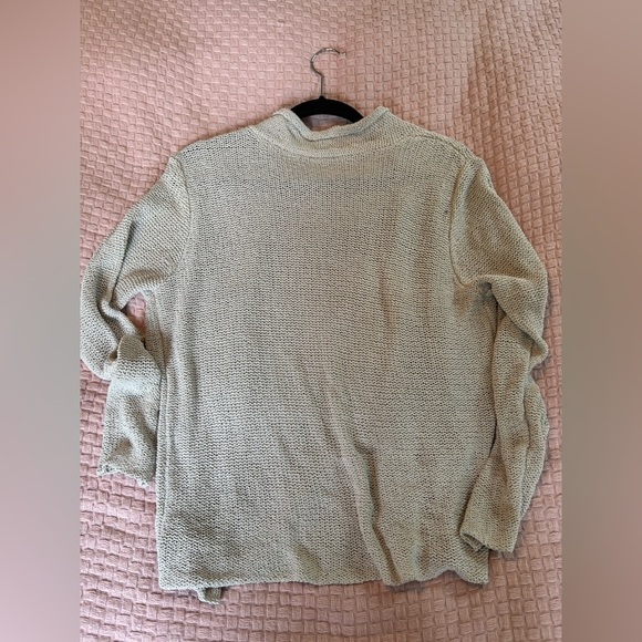 Eileen Fisher 100% Silk Cardigan Style is Meryl in Women’s Size Medium - Picture 2 of 7